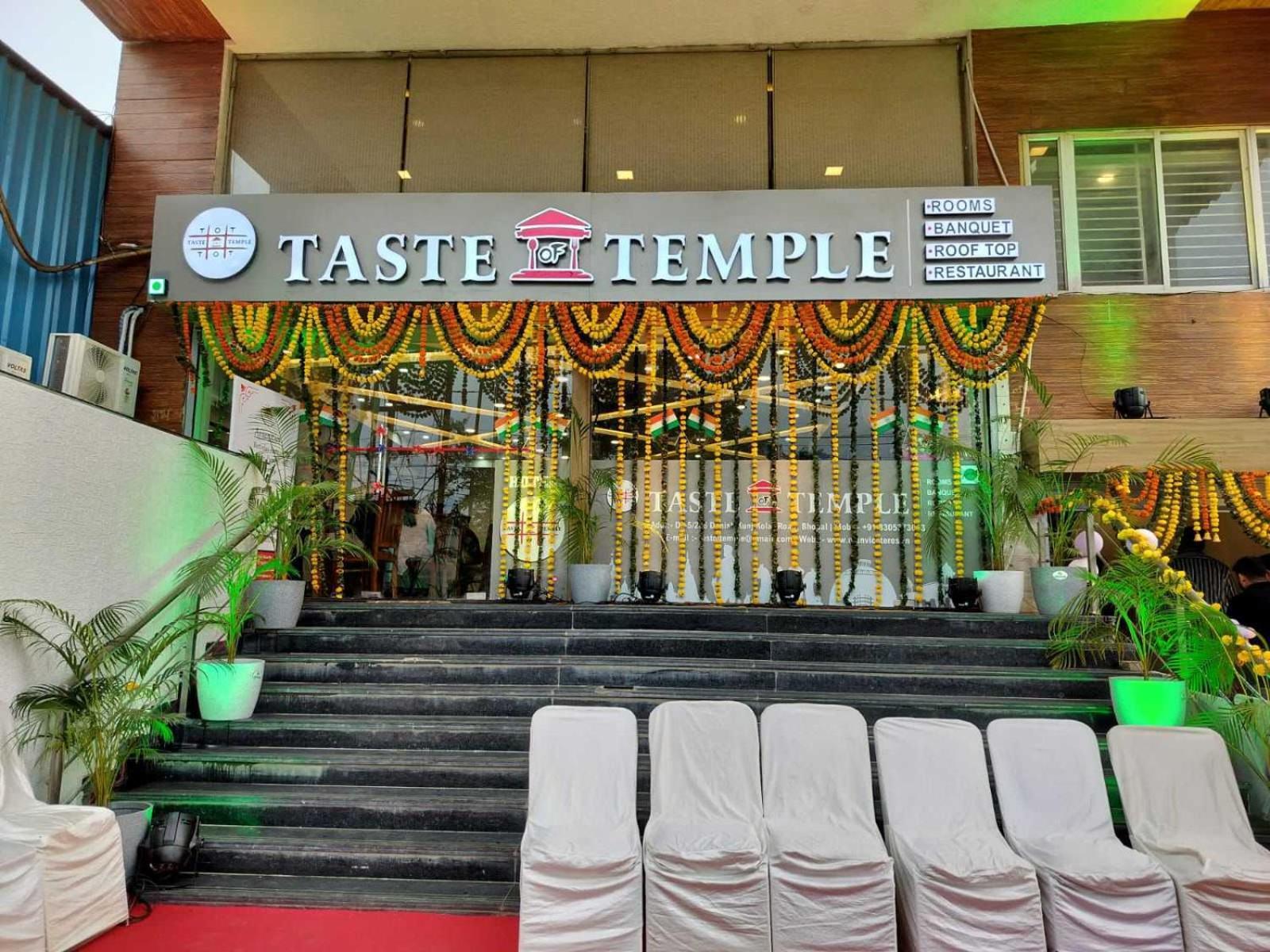 Super Hotel O Taste Of Temple Bhopal Eksteriør billede